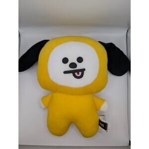 BT21 Chimmy Plush Yellow Black Dog Stuffed Animal BTS Line Friends Toy